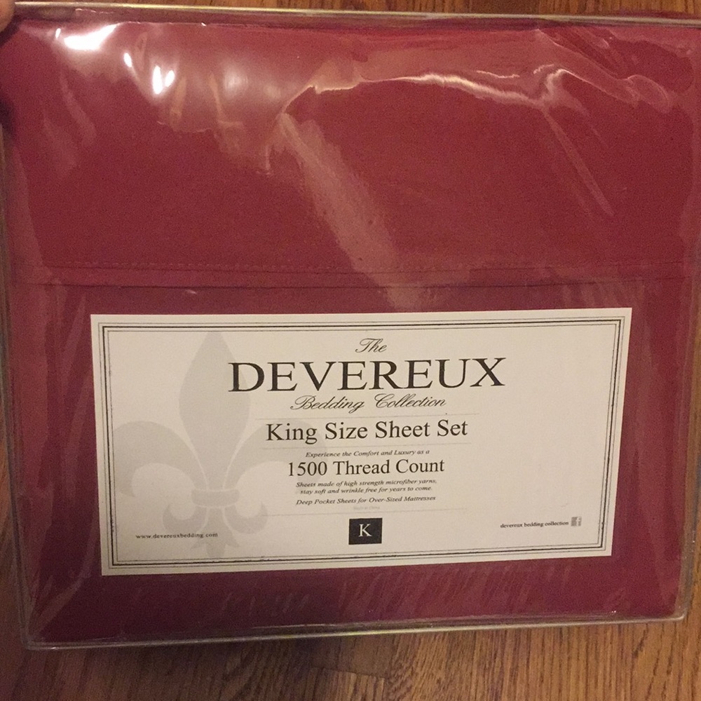 King Size Devereux Microfiber Sheets